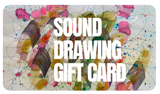 New! SOUND DRAWING GIFT CARD